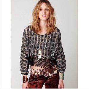 Free People New Romantics Knit Crop Top